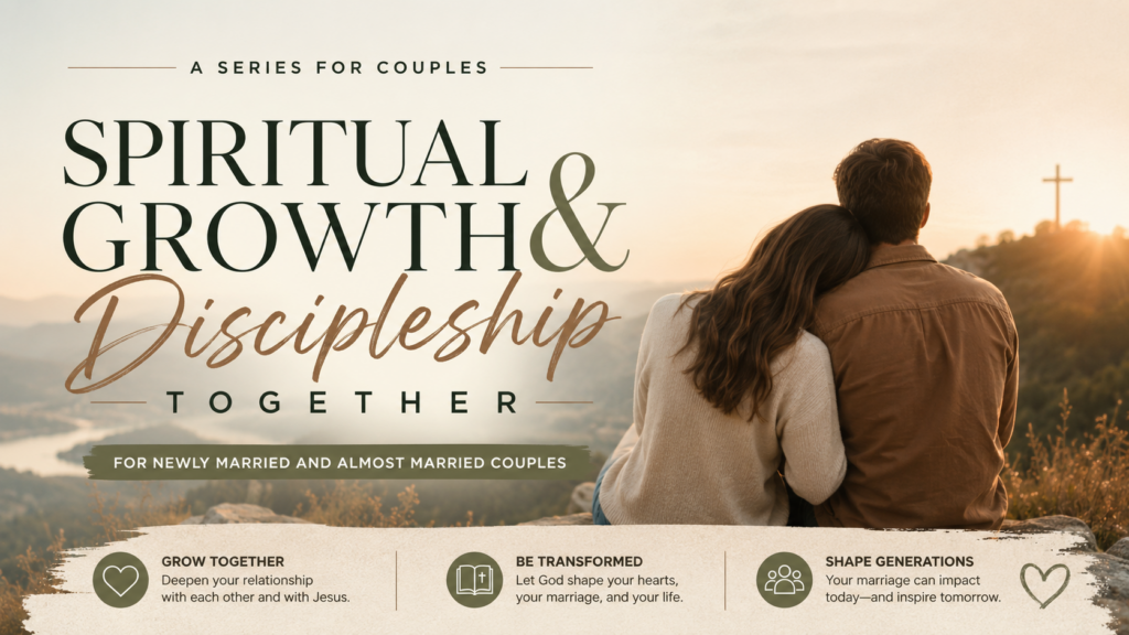 Spiritual Growth and Discipleship Together — series graphic
